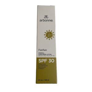 ARBONNE FUN SUN MINERAL SUNSCREEN LOTION SPF 30‎ / 5 Oz NEW IN BOX